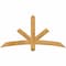 Ekena Millwork Alberta Rough Sawn Timber Gable Bracket, Western Red Cedar, 60"W x 30"H x 4"D x 4"F, 12/12 Pitch GBW060X30X0404ALB00RWR - alternate 1